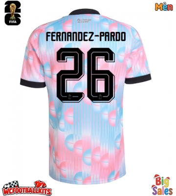 Belgium Matias Fernandez-Pardo #26 Replica Away Stadium Shirt World Cup 2026 Short Sleeve
